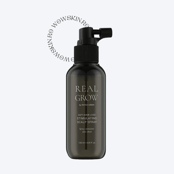 Real Grow Anti Hair Loss Stimulating Scalp Spray - WowSkin Romania